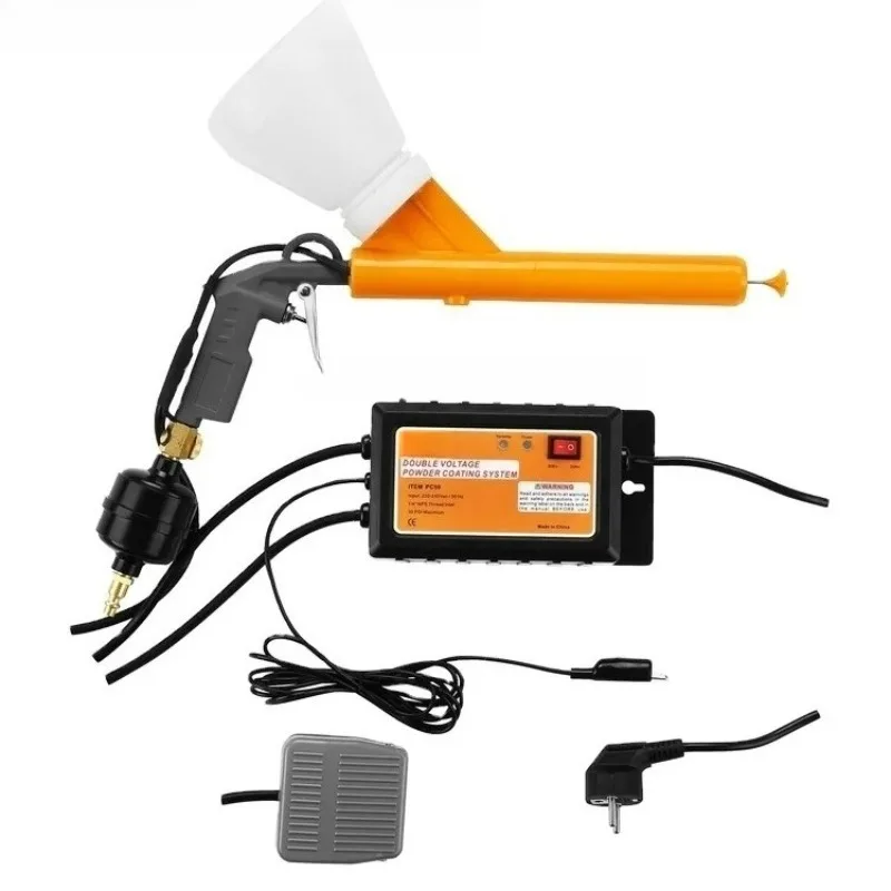 Portable Automatic Electrostatic Powder Coating Machine Manual Powder Spray System for Metal Painting
