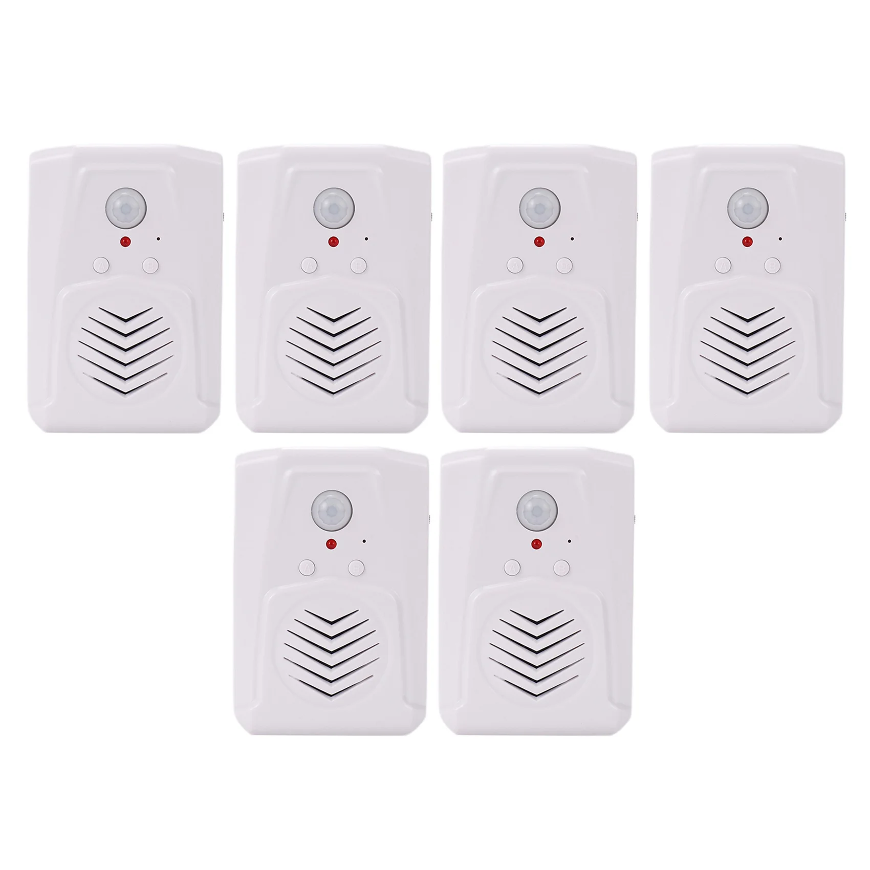 5X Sensor Motion Türklingel Schalter MP3 Infrarot Türklingel Drahtlose PIR Motion Sensor Stimme Prompter Willkommen Eintrag Alarm