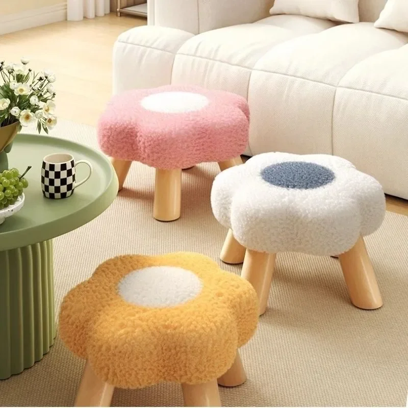 flower-small-chair-cute-stool-cloud-home-low-stool-bench-living-room-home-decor-sofa-children-cute-bedroom-shoes-change-chair