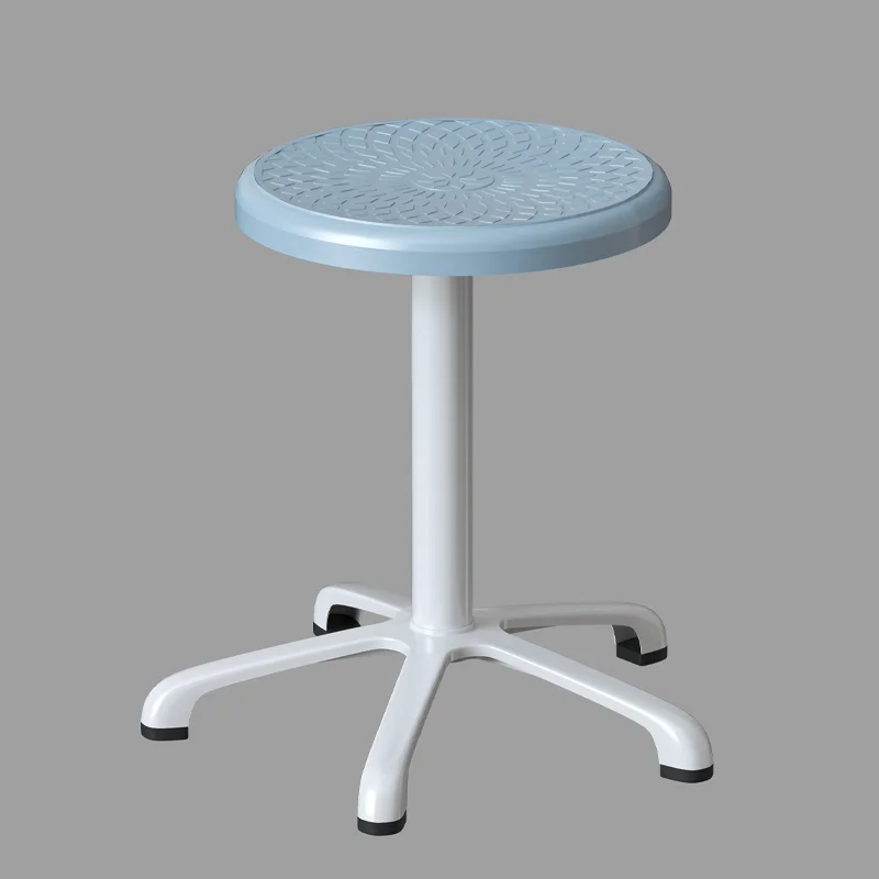 Adjustable Aluminum Alloy Circular Laboratory Stool for School Use