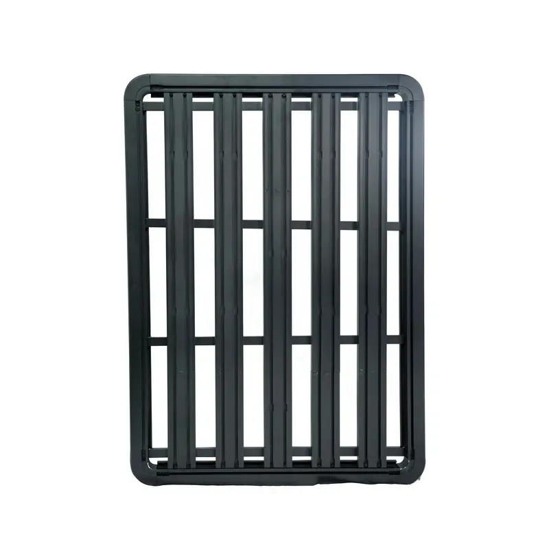 TCAL TP-07 Custom Size Aluminum Alloy Car Roof Rack Cargo Basket 100kg Capacity for SUV Pickup Easy to Install