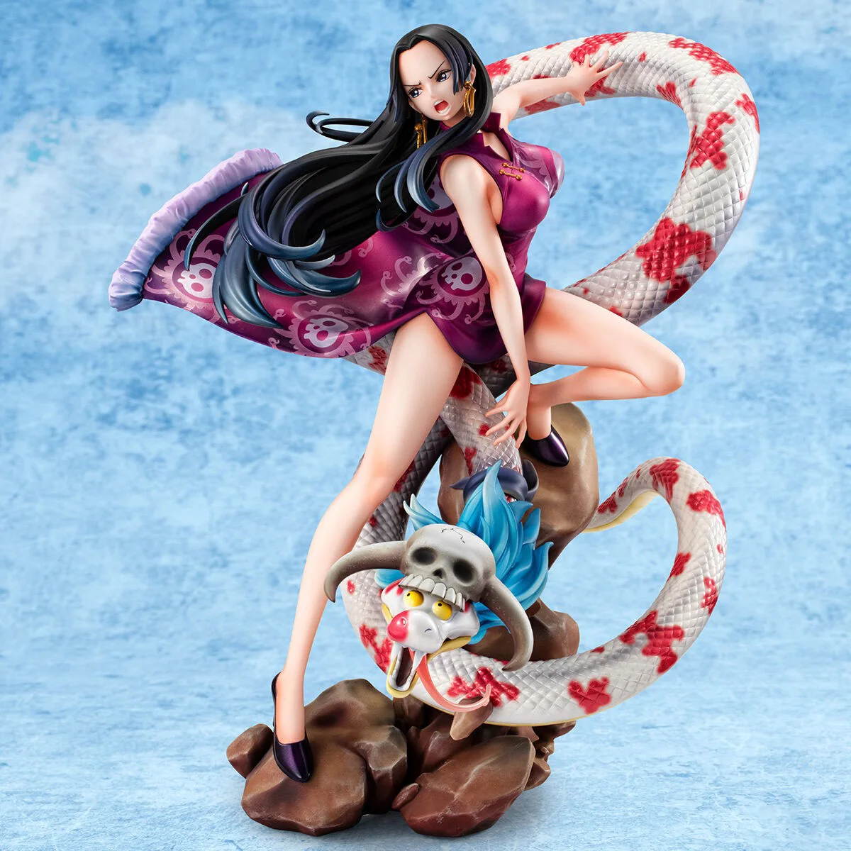 Original Genuine Megahouse Portrait.of.pirates One Piece Boa Hancock Figure Anime Collectible