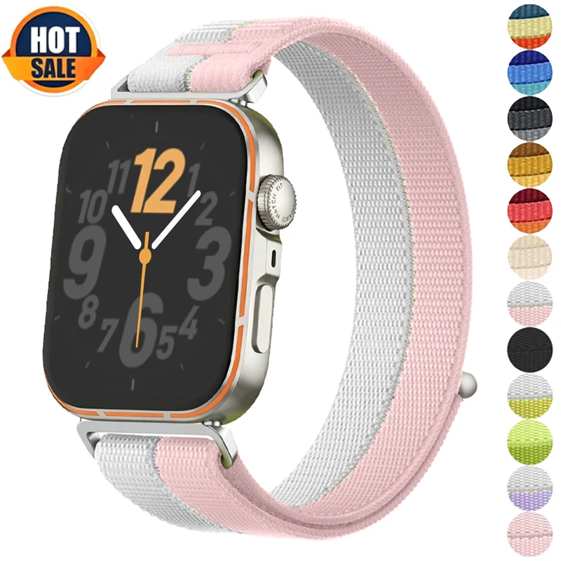 Offizielles 1:1 Nylon-Schlaufenarmband für Huawei Watch Fit 5 Pro 4 Pro Sport, atmungsaktives Armband für Huawei Watch 5/4/3, Gürtelzubehör