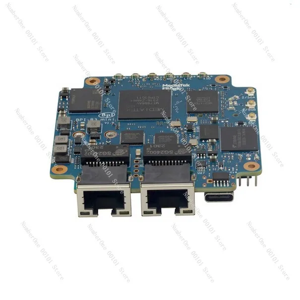 Pi BPI-R3 Mini Router Board MediaTek MT7986 ARM A53 2G DDR 8G eMMC Support WiFi 6 and 2 x 2.5GbE Port Open Source Router