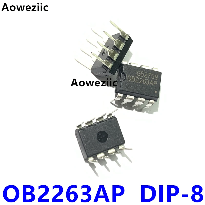 OB2263 OB2263AP LCD Power Supply Chip, Motor Integration Block, Direct DIP8 Pin, Brand New