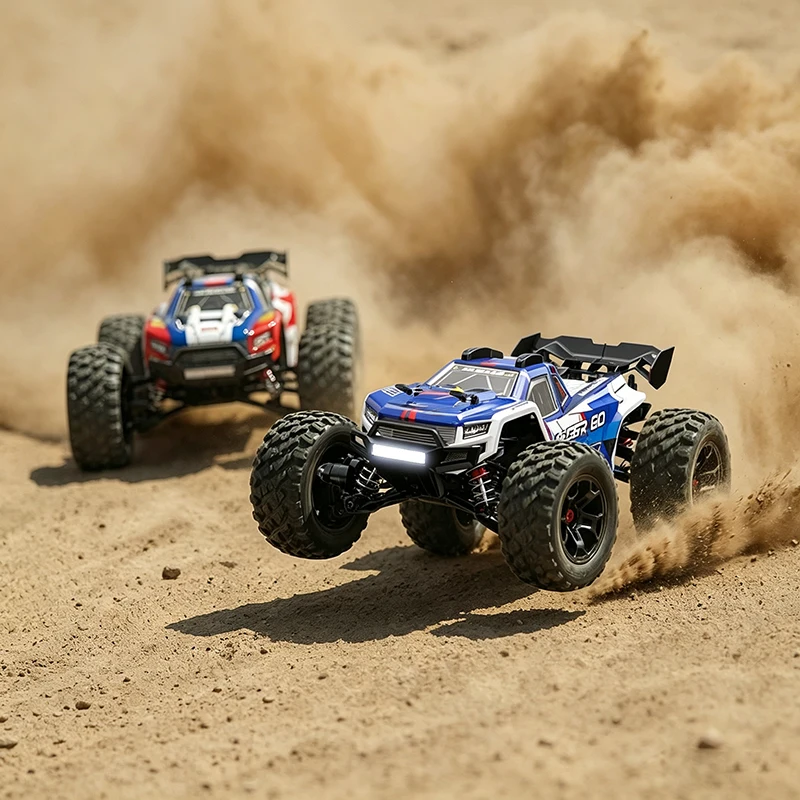 1:14 Brushless RC Car 14212 56 Km/h High-Speed ​​Desert Off-Road Truck Drift Double Body Adult Toy Christmas Gift