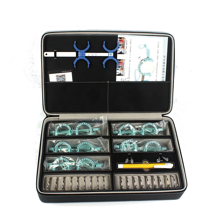 

Optometry Products Progressive Test Lenses Trial Lens Set and Trial Frame