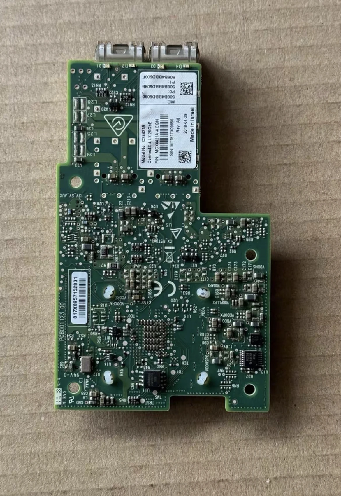 CX4421A 25G 10G fiber optic network card OCP 2.0 SA5112M5 ConnectX-4