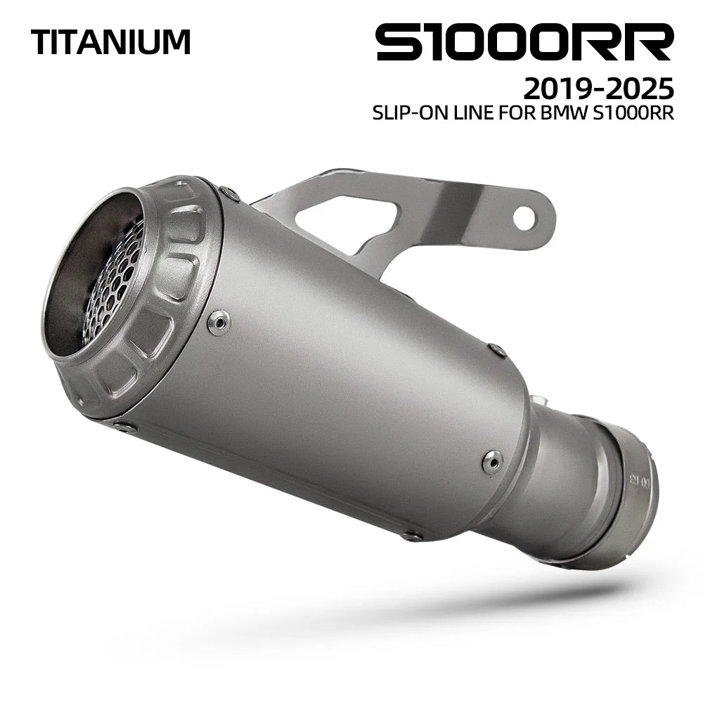 

M1000RR Exhaust Muffler For BMW S1000RR 19-26 M1000 RR 19-25 S1000R M1000R 21-26 S1000 Motorcycle Escape Kit Racing Slip on Line