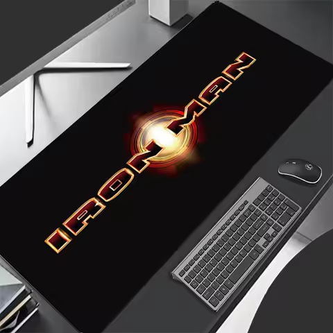 Large Gaming Mousepad Iron Man Gifts 900x400 Mousepads Desk Pad For HD PC Keyboard Mats Table Rug Colorful Computer Mousepad LOL