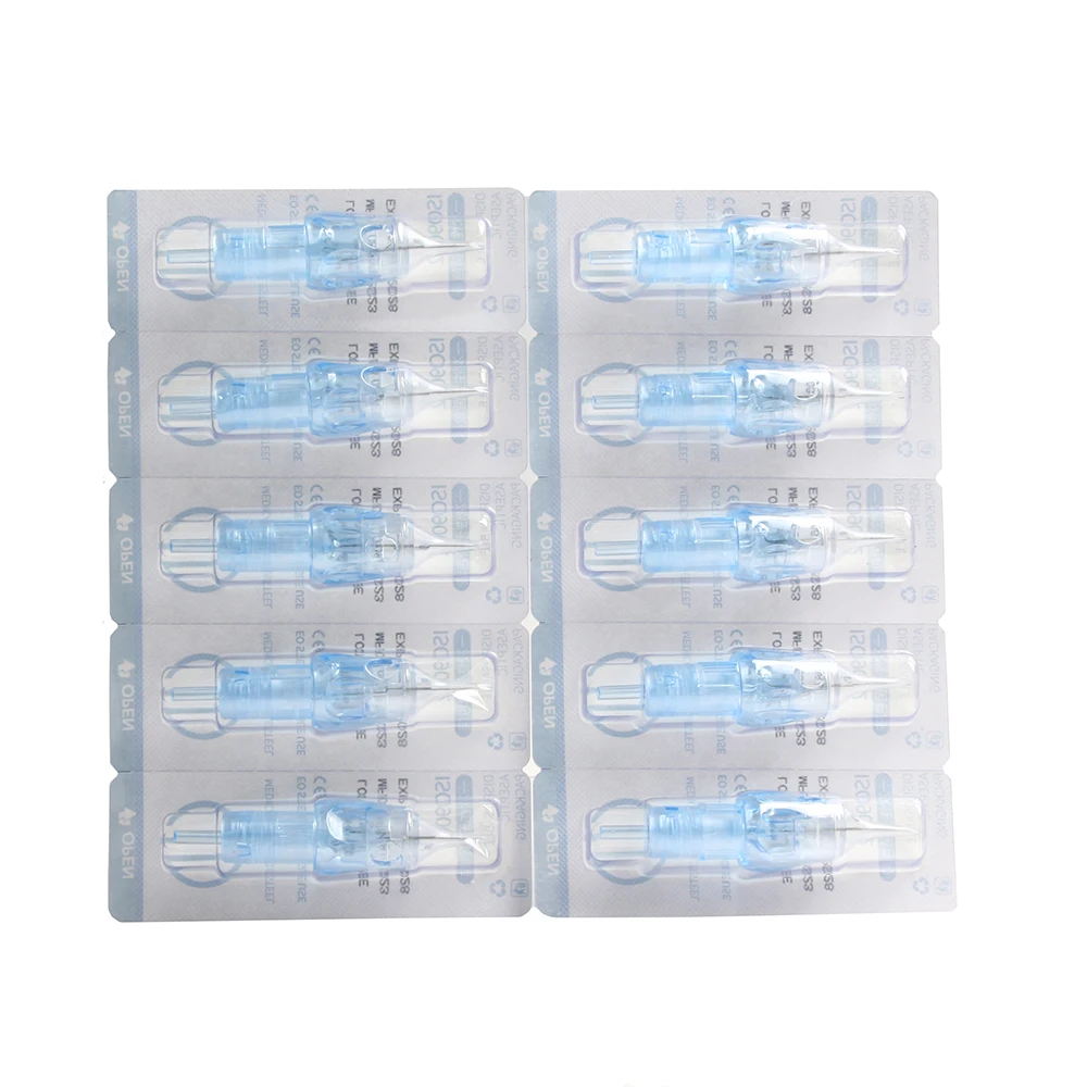 5/10/20Pcs 0.18mm/0.20mm/0.25mm Tattoo Supplies Permanent Makeup SMP Needles Cartridge 3RL Round Liner 0803RL 0603RL 0503RL