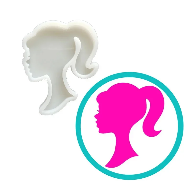 

Силиконовая форма для выпечки торта «сделай сам», силиконовая форма с головой принцессы в форме помадки, шоколадное печенье, помадка, инструменты для выпечки, принадлежности