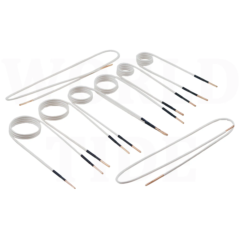8Pcs Induction Bolt Heaters Coils Electric Flameless Heating Element Magnetic Induction Heater Induction Kit Car Repair Tools
