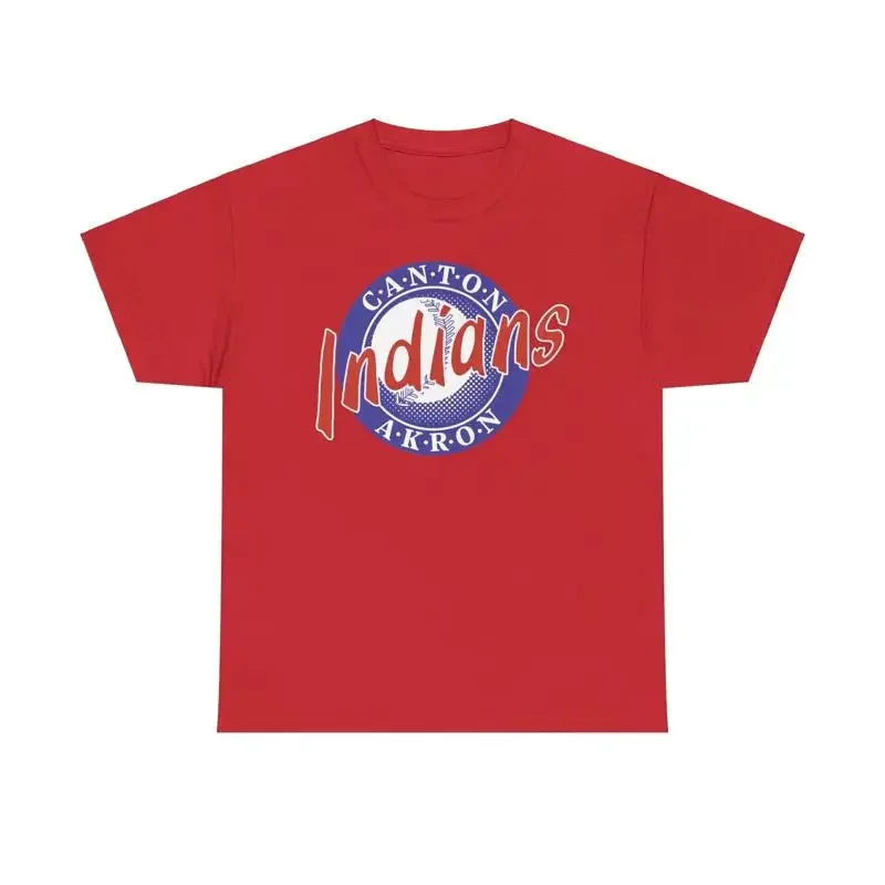 Canton Akron Ohio Indians Eastern League '89 96 Baseball T shirt