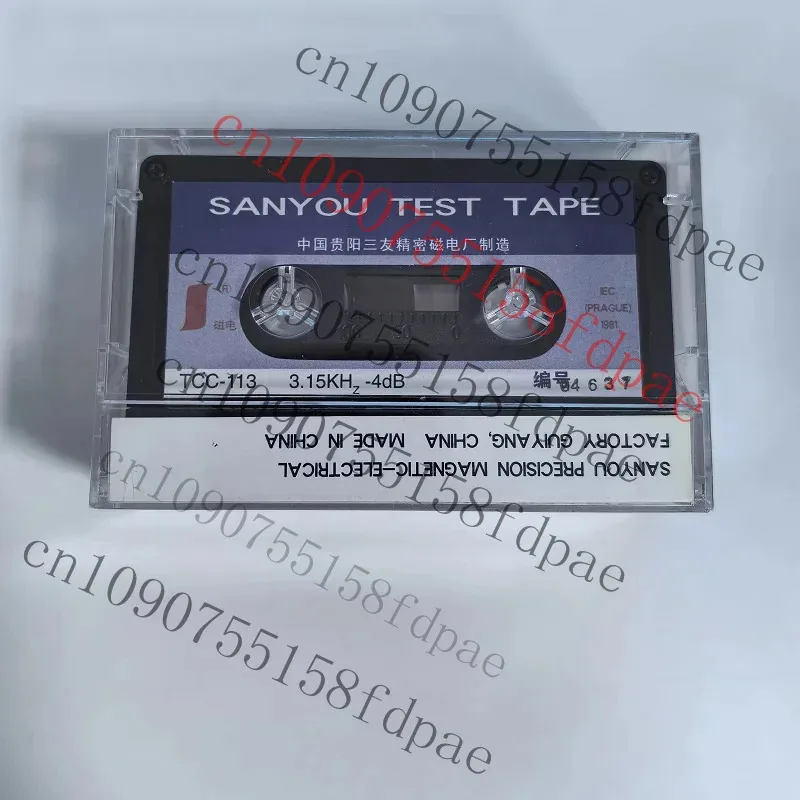 

XMSJ FOR SANYOU TCC-113 W&F/SPEED 3.15KHZ-4DB,SPEED & FLUTTER TAPE SPEED TEST