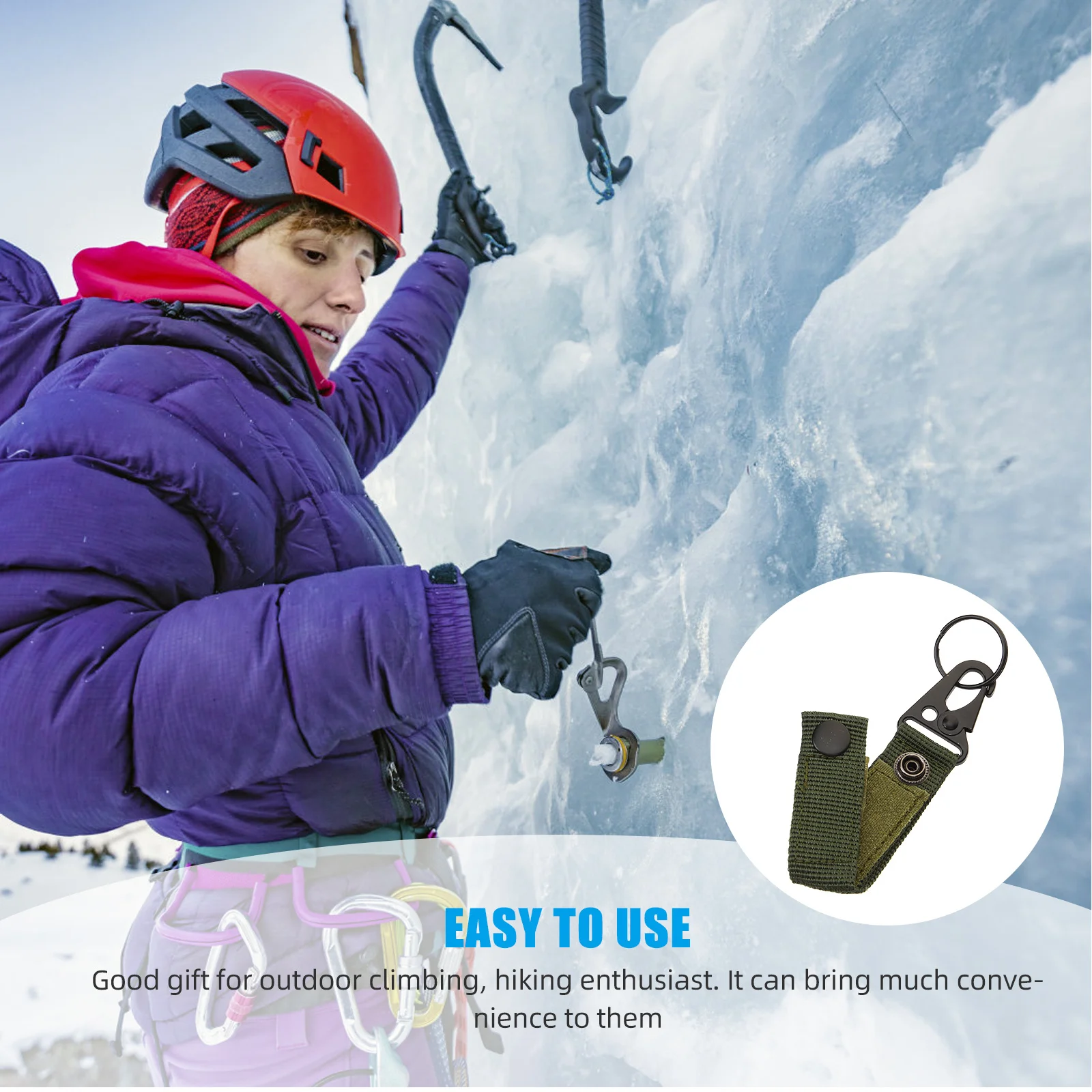 

3Pcs Eagle Beak Nylon Camping Buckle Portable Water Bottle Carrier Heavy Duty Backpack Clip Outdoor Hiking Accessory