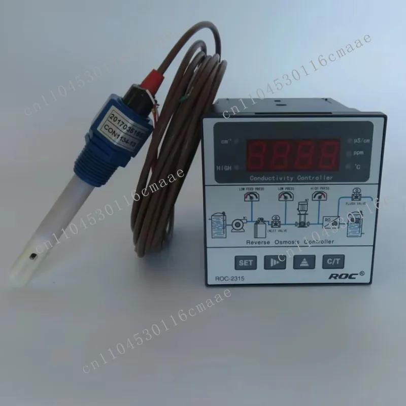 Hot Sell Water Treatment Ro System Use Panel Water Tester Controller ROC 2315 with Plastic Probe