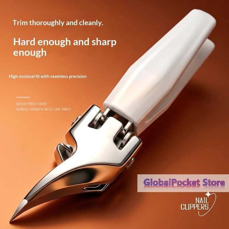 [TG823]1/3 Pcs Slant Edge Anti-Splash Nail Clipper Set Professional Oblique Toe Nail Trimmers Ingrown Toenail Tools Nail Cutter