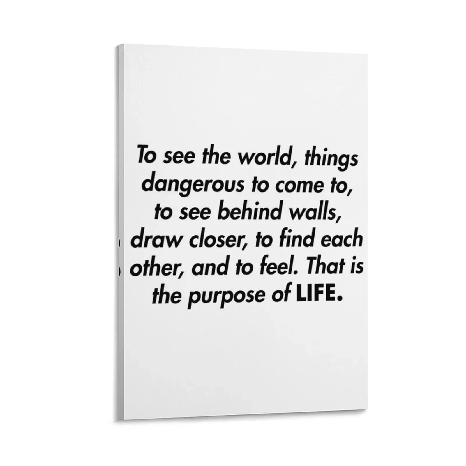 

Walter Mitty LIFE Magazine Motto Canvas Painting living room decoration wall art canvas painting