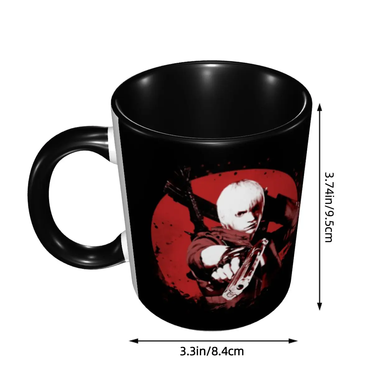 Dante Devil May Cry Mugs Custom Video Games Coffee Ceramic Mug Cup Creative Present