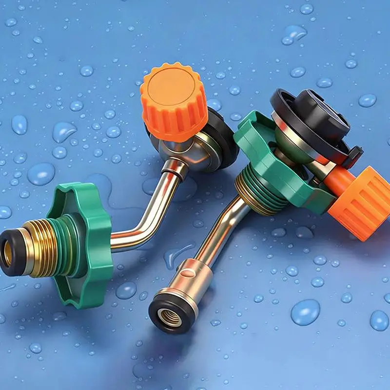 【M】Gas Butane Cylinder Tank Charging Valve Refill Connector Adapter For Outdoor Camping Picnic Cylinder Filling Adapter