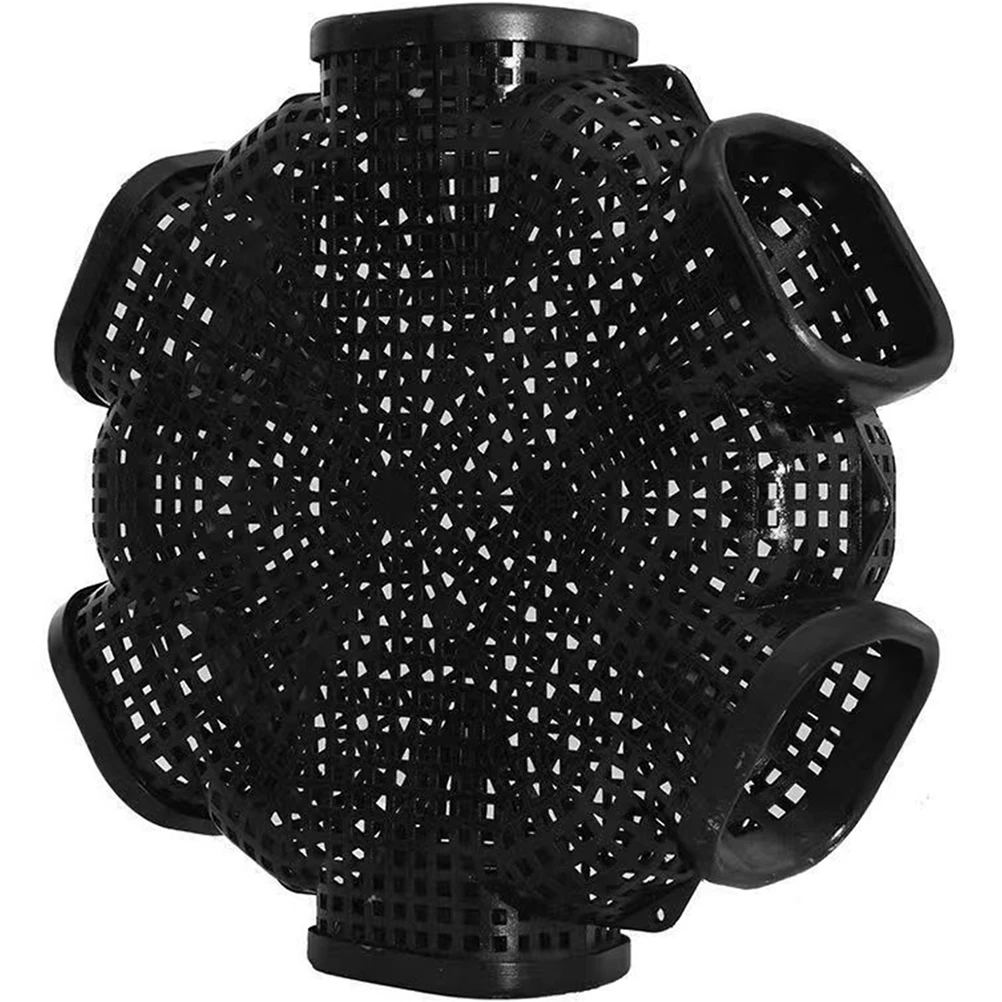 

Portable Fishing Trap Cage 6 Port Eel Cage Reusable Shrimp Netting Crawfish Mesh Fish Supplies Foldable Lobster Catching Tool