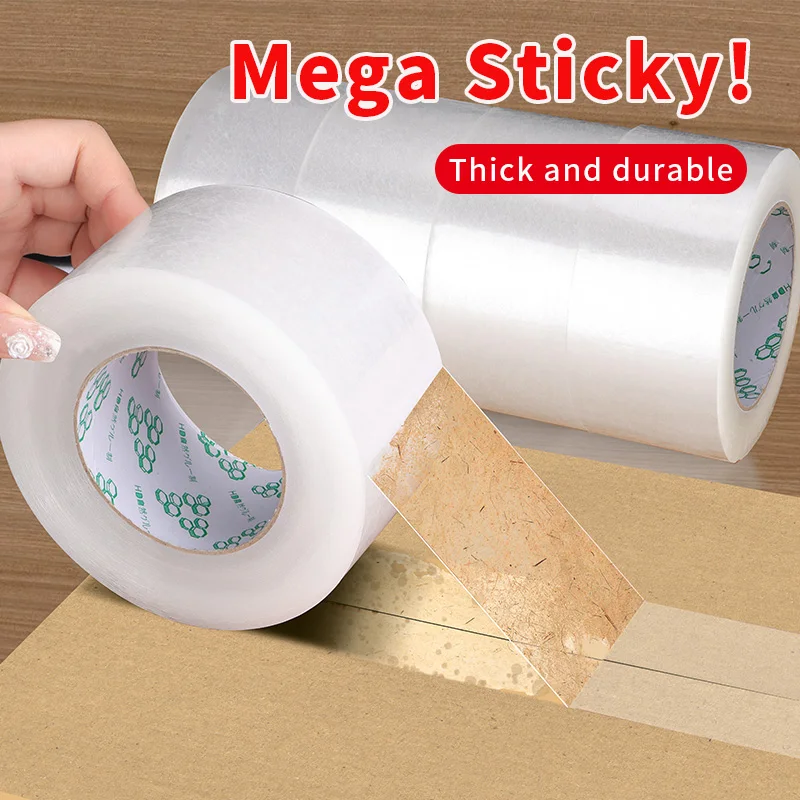 

Sealing Tape Pure Transparent White Sealing Warehouse Office Product Packaging Boxes Cardboard Boxes Fixed Binding Items