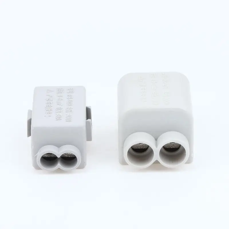 【BA】Parallel Wire Splitter Without Cutting High-Power T-Type Main Branch Terminal Block 1-In 2-Out For 1-6mm²/2.5-16mm² Cables