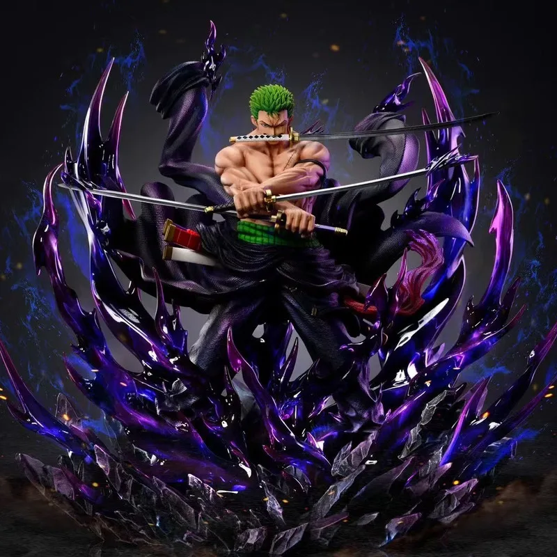 

TH Studio One Piece Ророноа Зоро Статуя из смолы 34 см Аниме Модель Фигурка Настольный Орнамент Фигурка Коллекционные Игрушки