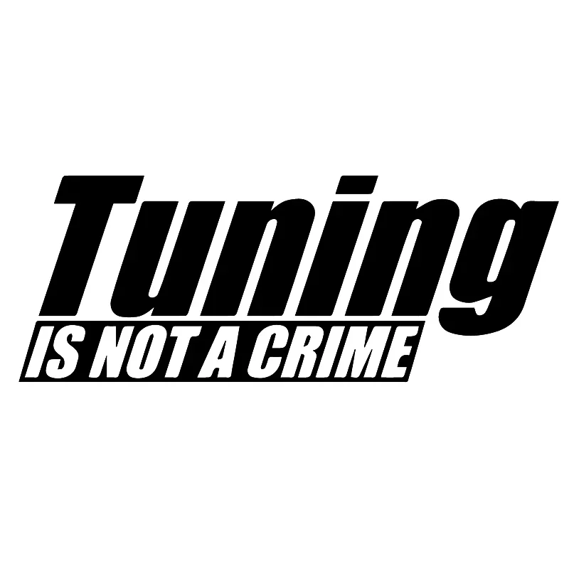 21 * 8cm turning non violation warning design, car window bumper, motorcycle barrier decoration, vinyl car sticker