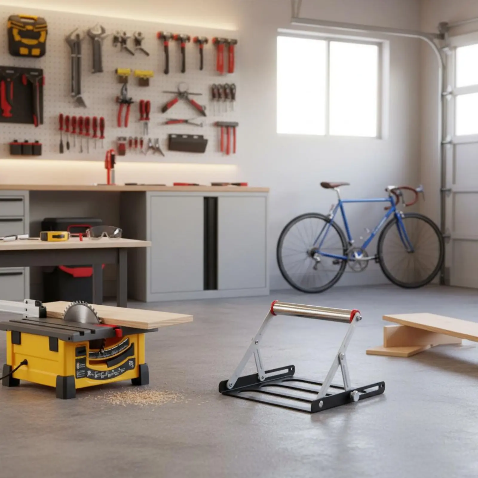 Obrázek 5: Skládací materiál podpora držák přenosné řezací stroj podpora stánek dílna aparatura pro worksite