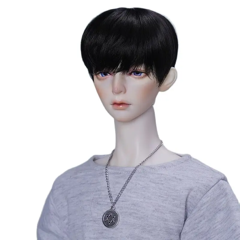 

BJD doll wig suitable for 1/3 1/4 1/6 size wig high temperature wire juvenile hair short hair BJD doll wig 1/3 doll accessories