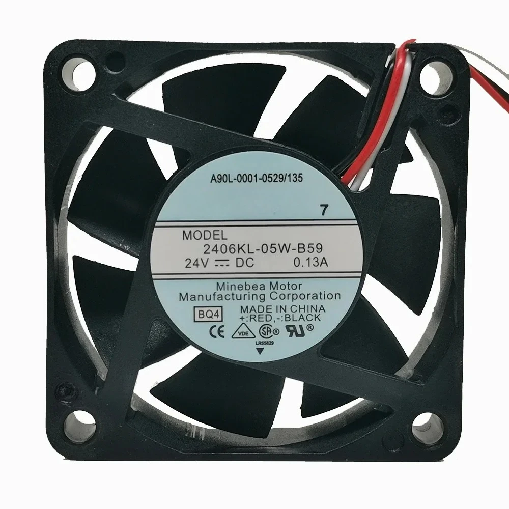 new for 2406KL-05W-B59 6015 24V 0.13A frequency converter CNC machine tool special fan