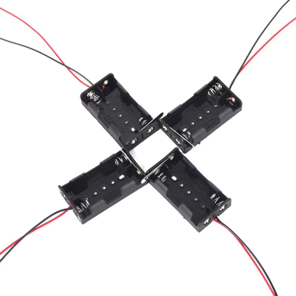 Simple Circuit Power Container AA Battery Holder With Switch Educational Electronic Part For DIY Toy