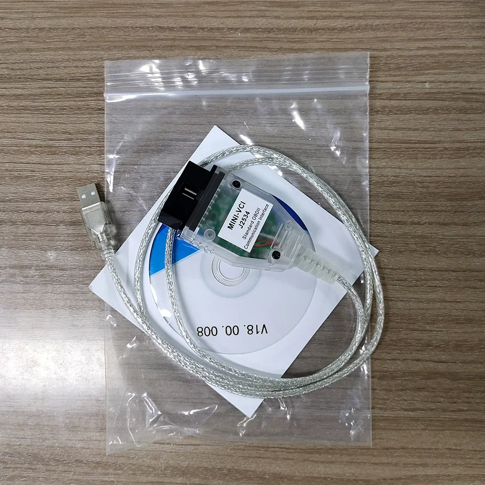 FTDI FT232RQ Mini VCI V18 for Toyota diagnostic cable Techstream