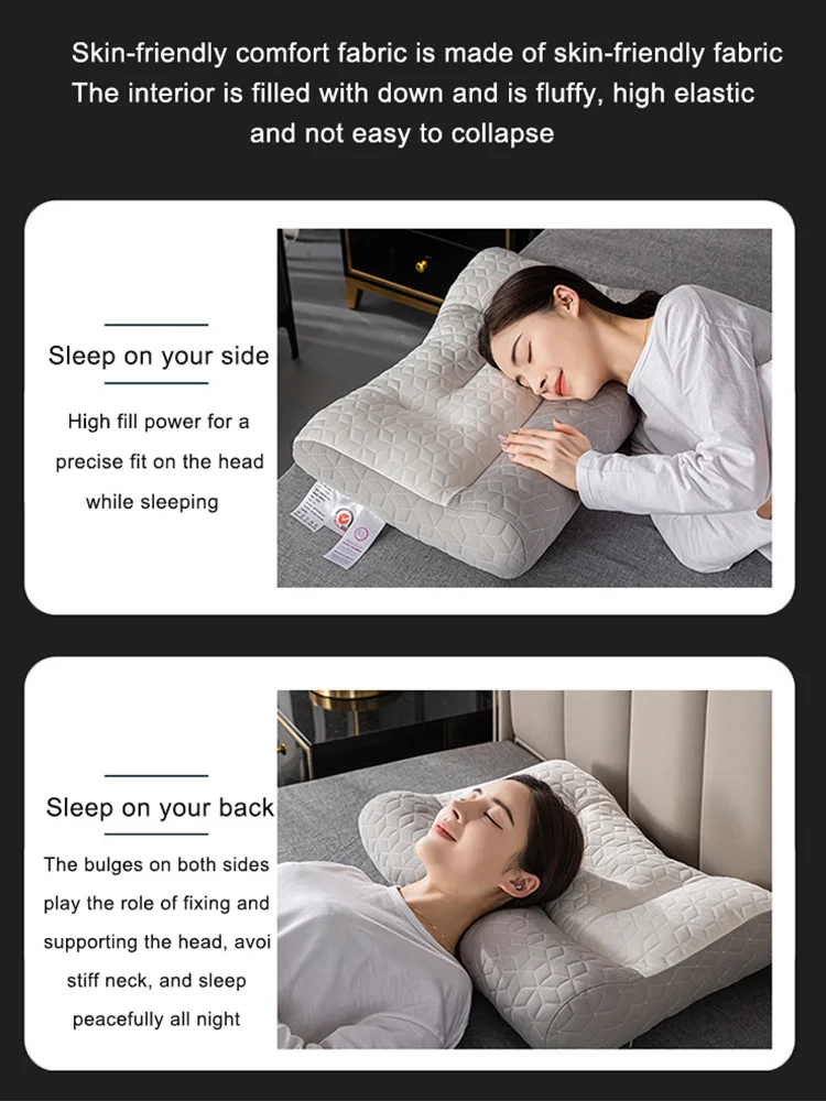 

Anti-traction Pillow Core for Home Use Adult Vertebrae Sleep Aid Cervical Spine Pillows