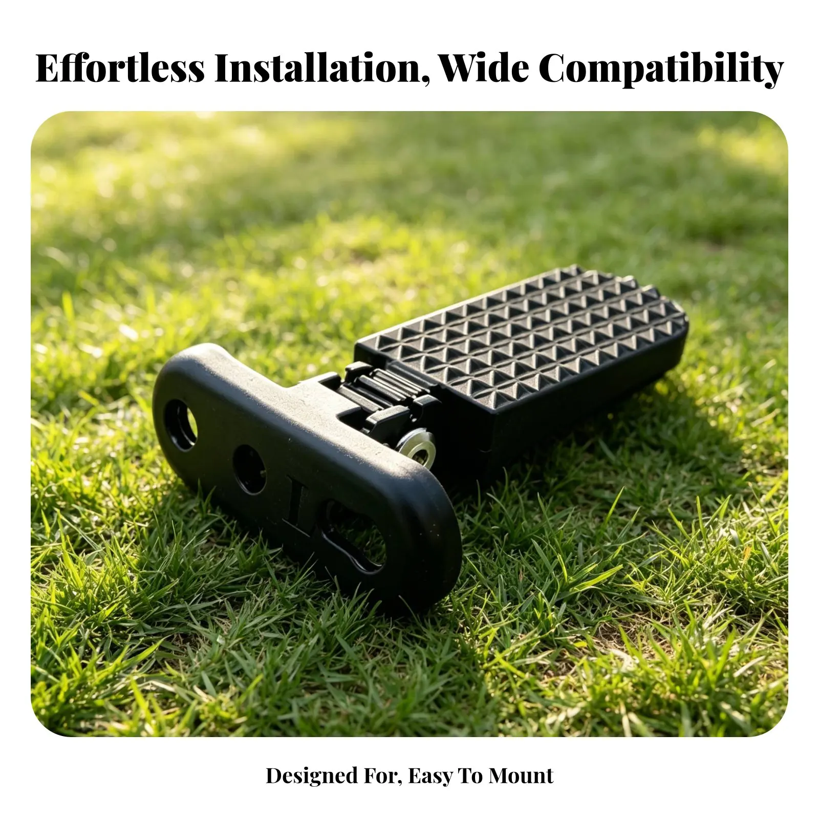 2 Pieces Electric Bike Foot Pegs Sturdy Construction Electric Two-Wheeler Foot Pedals Scooter Passenger Pegs Sturdy Duty