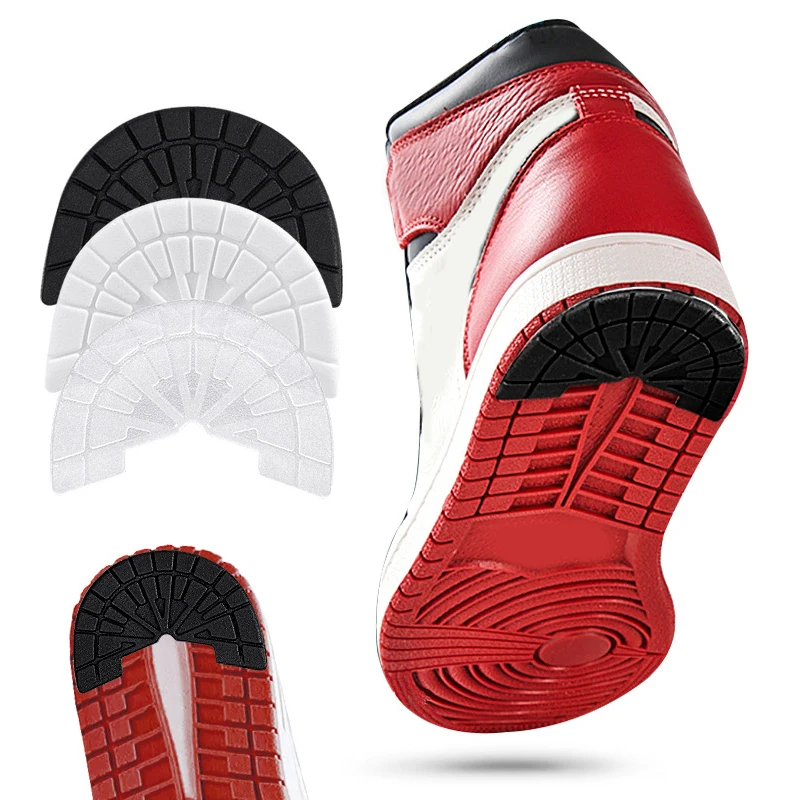 Wear-resistant Rubber Soles Stickers Sneakers Outsole Women Men Anti-Slip Sole Protector Shoe Heel Pad Shoe Sticker Pad