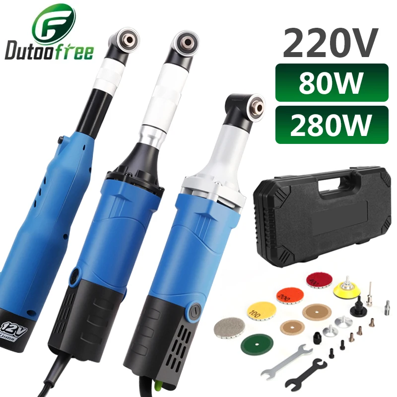 220V Electric Ceramic Tile Beauty Sewing Tool Variable Speeds Multifunctional Electric Straight Grinder Polishing Cutting