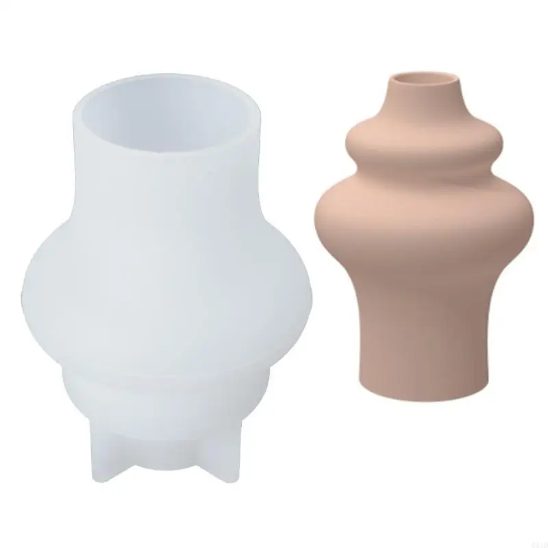 

Практические круглые цветочные горшки прочные силиконовые плесень цементные штукатурки