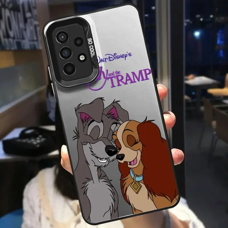 Case For Samsung Galaxy A54 A52 A14 A53 A34 A13 A12 A23 A33 A71 A32 A51 A24 A72 Phone Cover Silicone Funda Lady And Tramp Disney