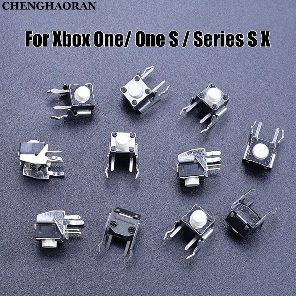 

5-20pcs For Xbox One S X Controller RB LB Bumper Button Tactile Switch Replacement For Xbox Series X S Elite 1 2 Accessories ﻿