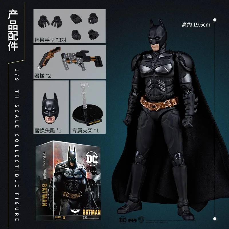 

New Genuine Dc Batman Character Model Toy Joint Mobility Holiday Gift Desktop Ornament Collectibles In Stock