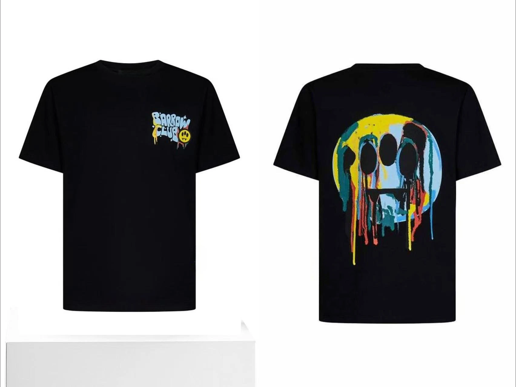 

2025 New Summer Men's and Women's Short Sleeve T-Shirt Casual Fashion Cotton Crew Neck Printing Summer Trend Street T-Shirt