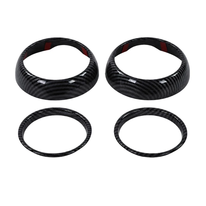 D5BE ABS Air Outlet Accent Set for MINI F55 F56 F57, 4 Cabin Trim