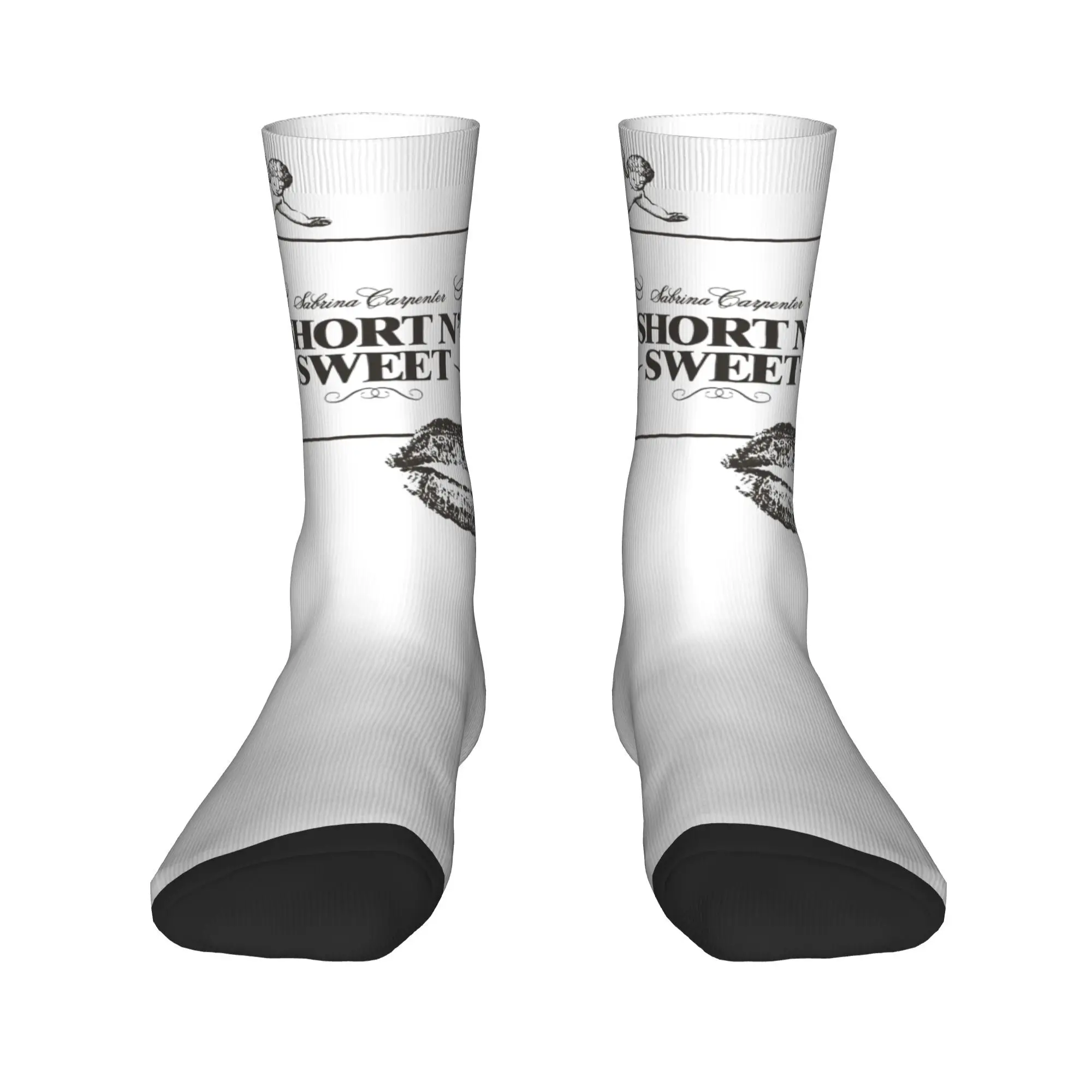 Sabrina Carpenter Short N' Sweet Tour Socks for Women Men All Season  Comfortable Crew Socks Sweat Absorbing