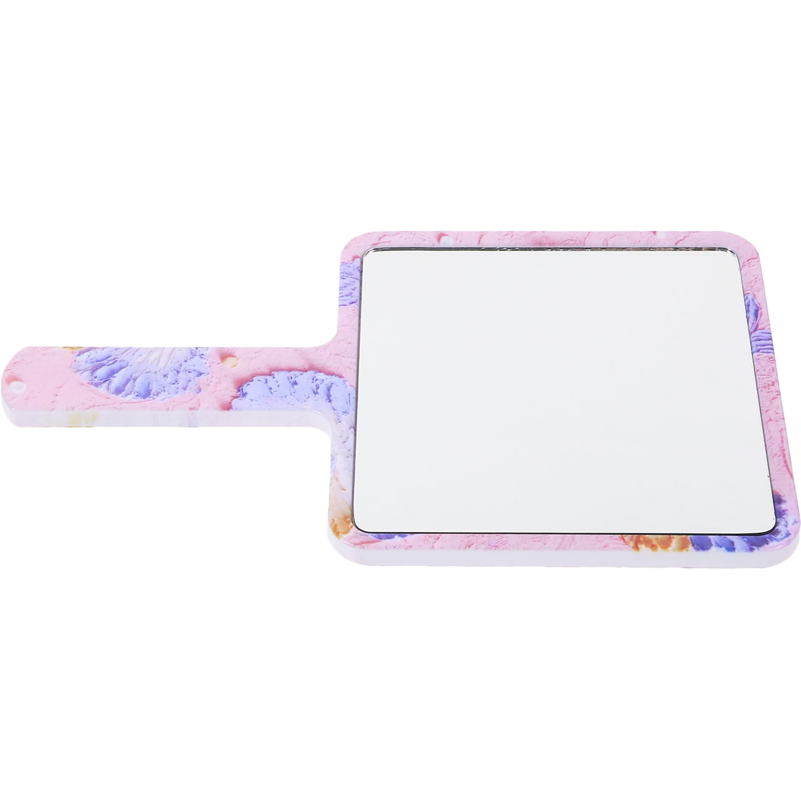 

Salon Hand Mirror with Handle Fancy Held Mirrors Cute Small Vanity Travel Women