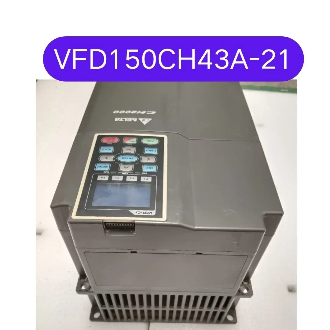 Used VFD150CH43A-21 inverter 15kw Test OK Fast Shipping