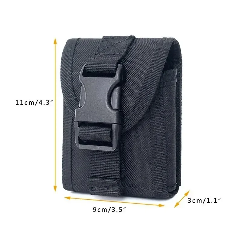 Hunting, Hiking, Camping, Waist Bag, Multifunctional EDC Cigarette Bag, Sports Outdoor Cigarette Box, Tactical Cigarette Bag image 3