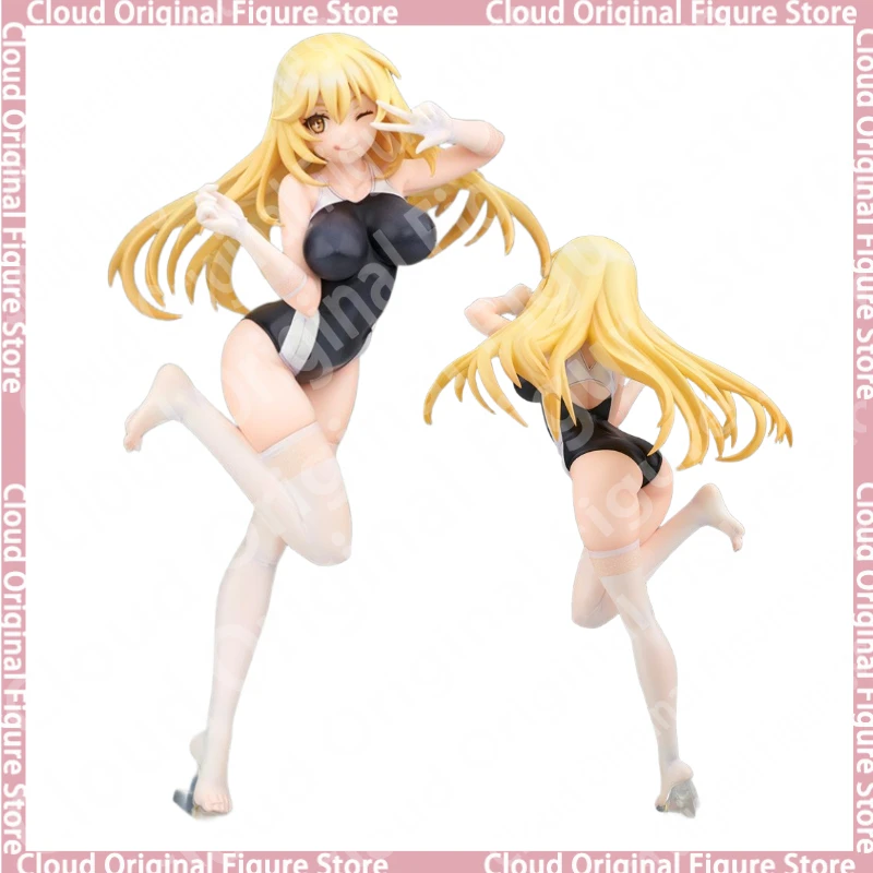 In Stock Alter Shokuhou Misaki Toaru Kagaku No Railgun School Swimsuit and Knee-high Socks Ver Action Series Toy Decoration